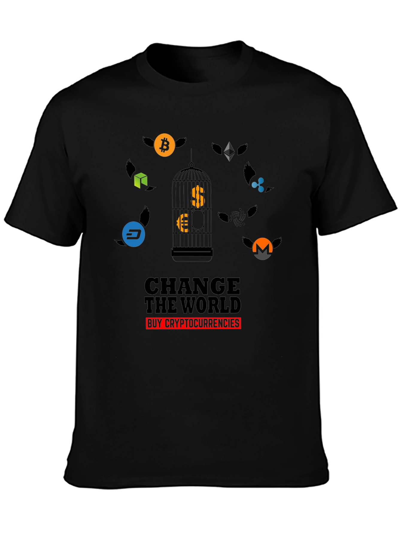 Change The World Crypto T-Shirt
