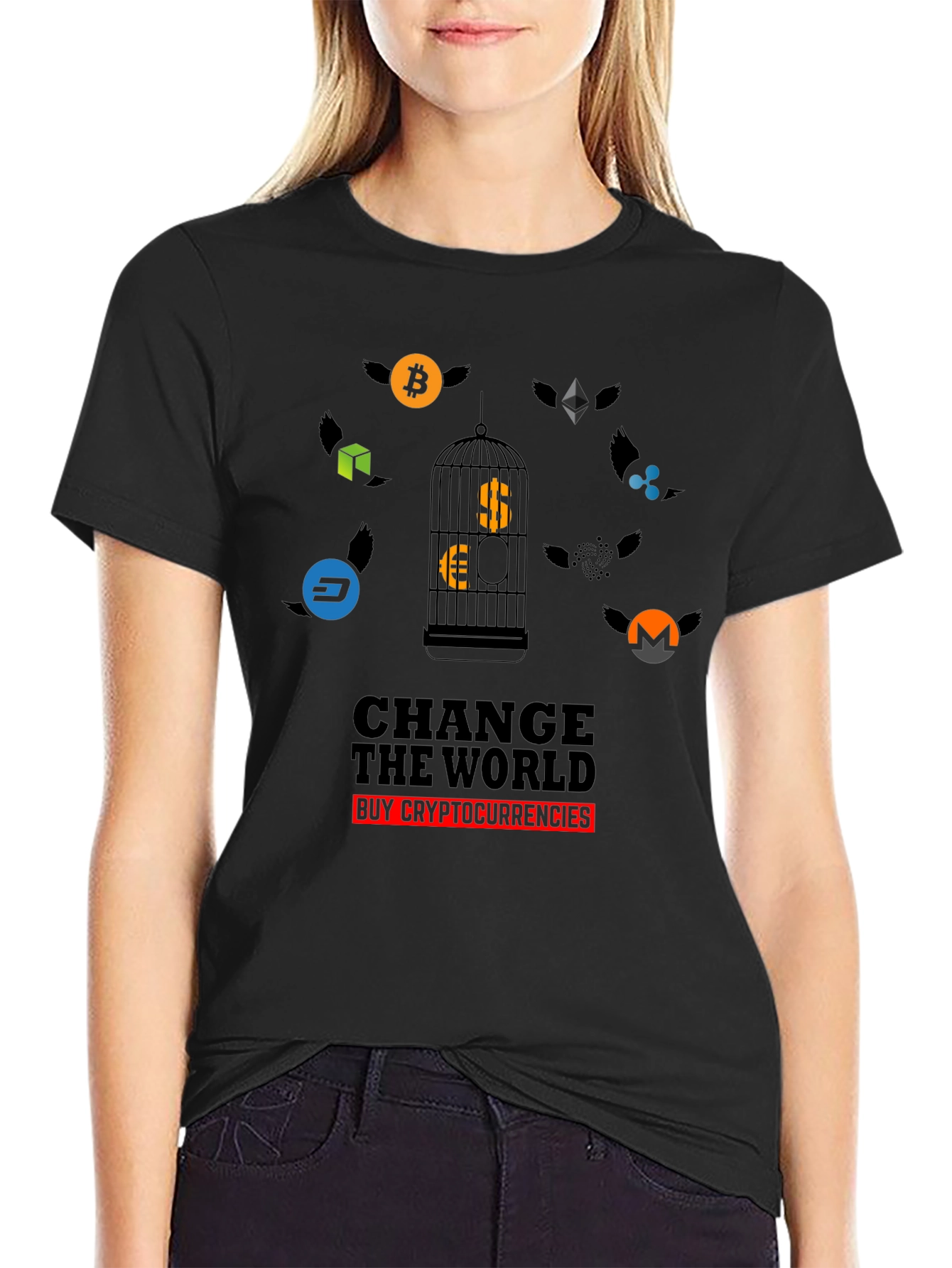 Change The World Crypto T-Shirt