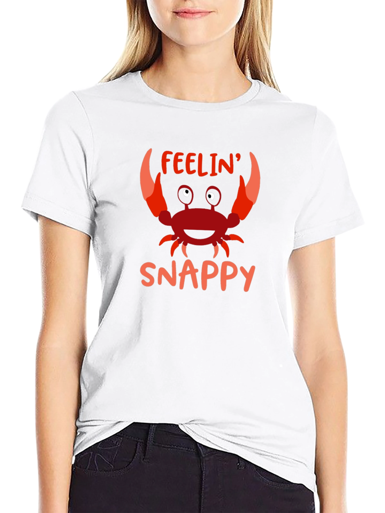 Feelin Snappy Graphic Tee - Mens Black Shirt