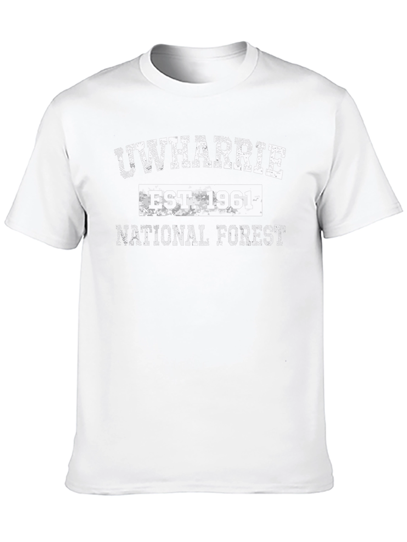 Uwharrie National Forest Est. 1961 Black T-Shirt