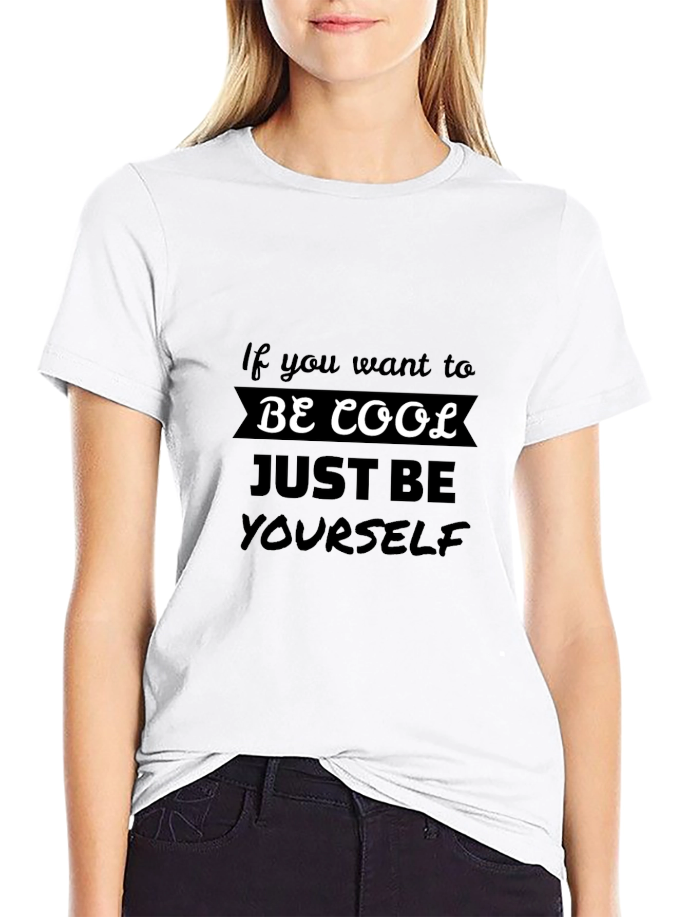 Be Cool Graphic Print Tee