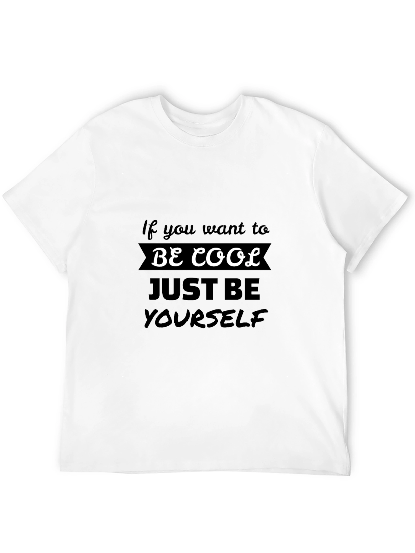 Be Cool Graphic Print Tee