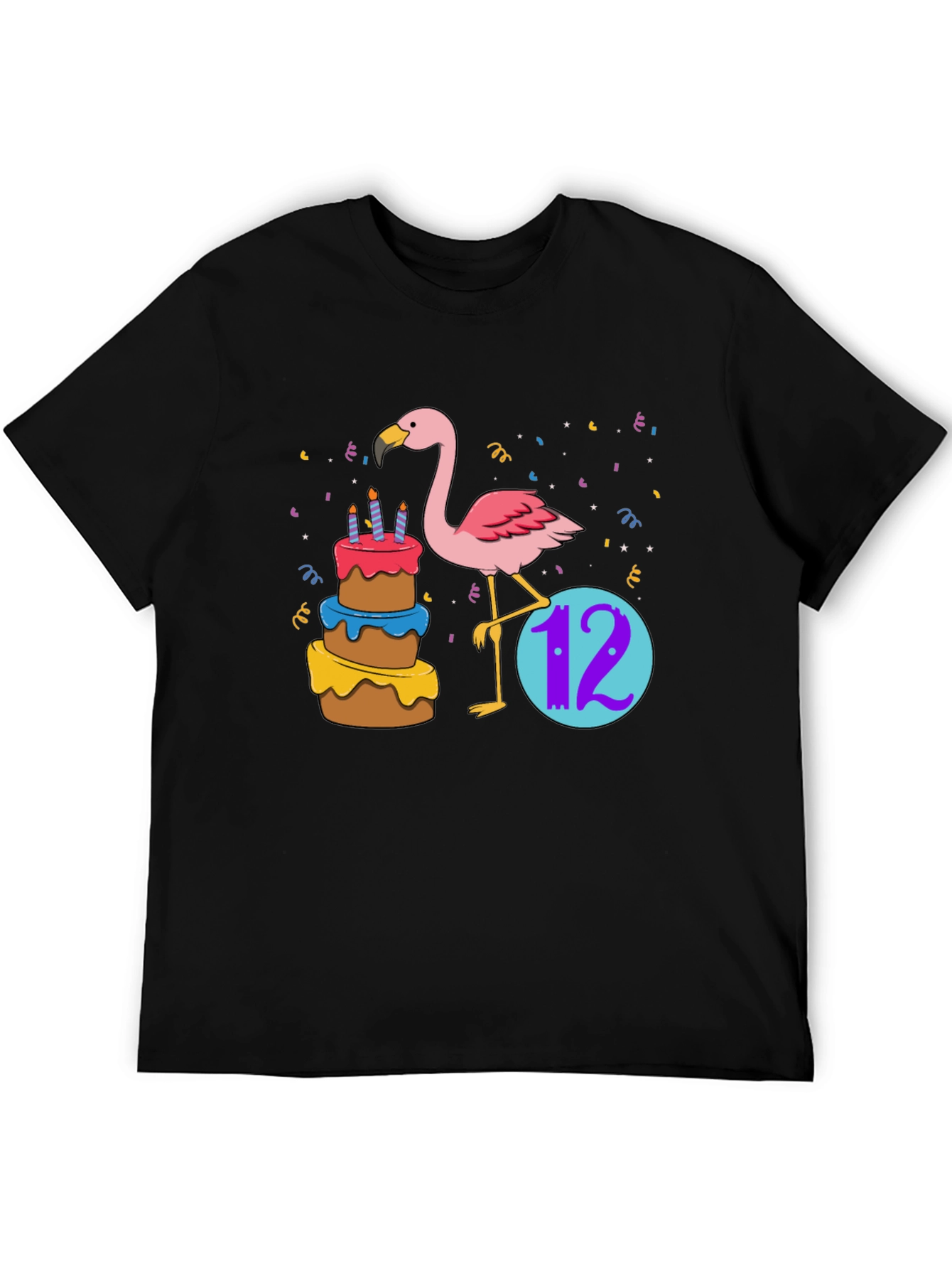 Flamingo 12th Birthday T-Shirt