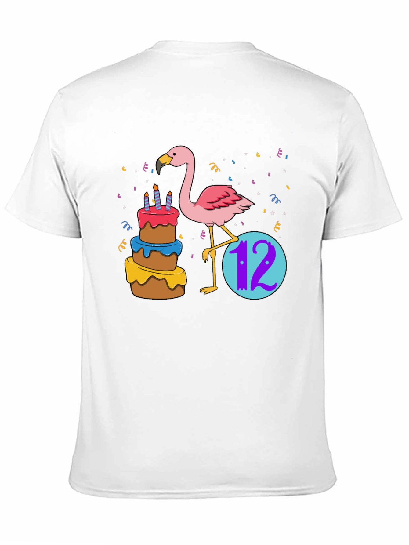 Flamingo 12th Birthday T-Shirt
