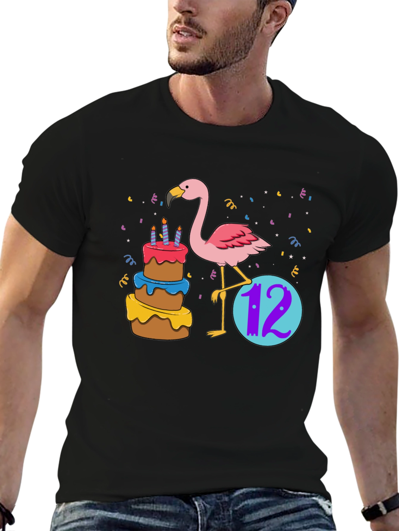 Flamingo 12th Birthday T-Shirt