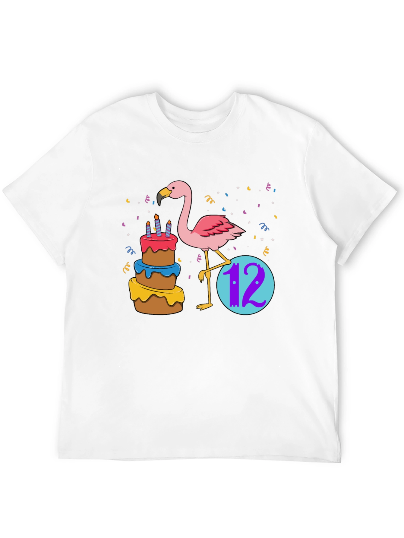 Flamingo 12th Birthday T-Shirt