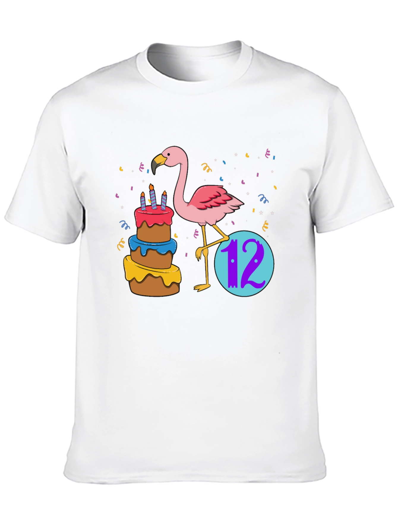 Flamingo 12th Birthday T-Shirt