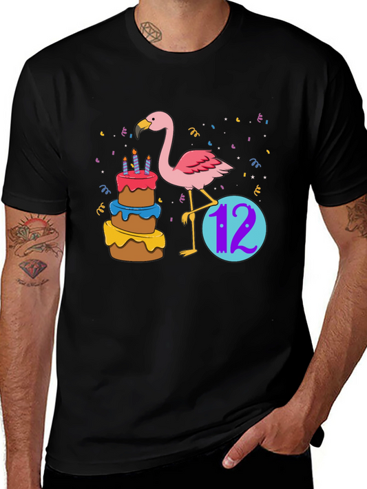 Flamingo 12th Birthday T-Shirt