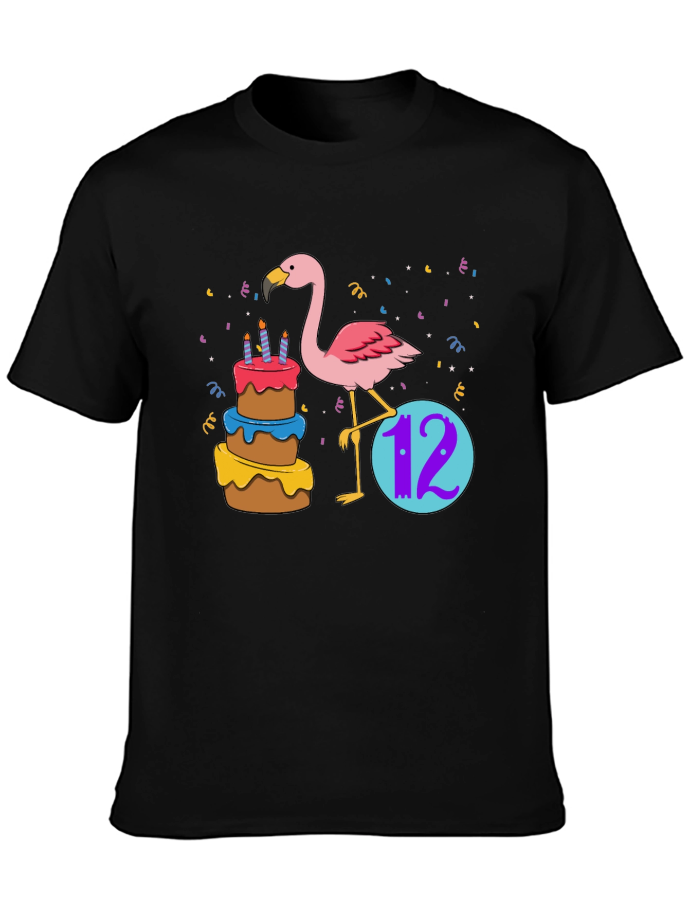 Flamingo 12th Birthday T-Shirt