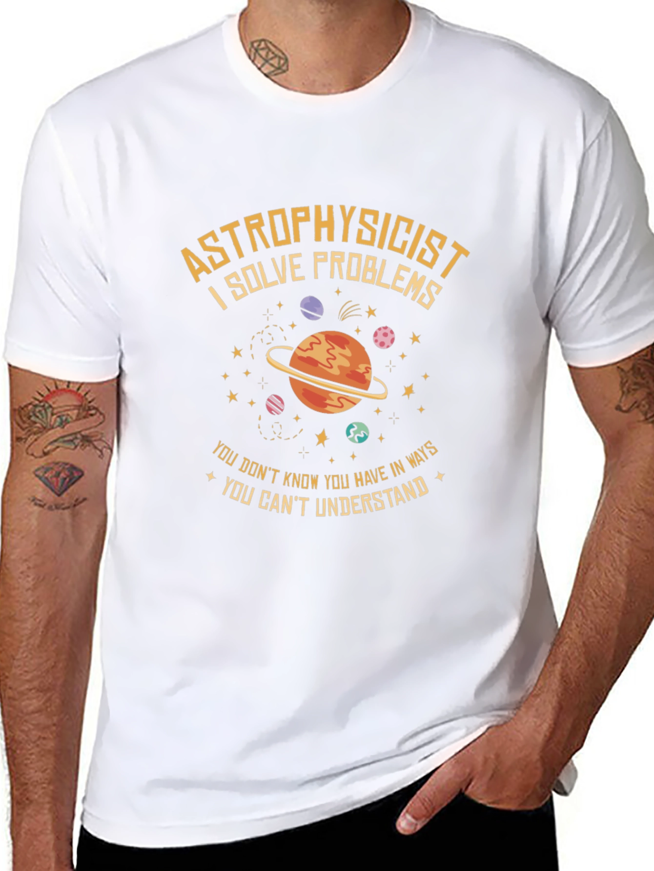 Astrophysicist T-Shirt - Solve Problems Design