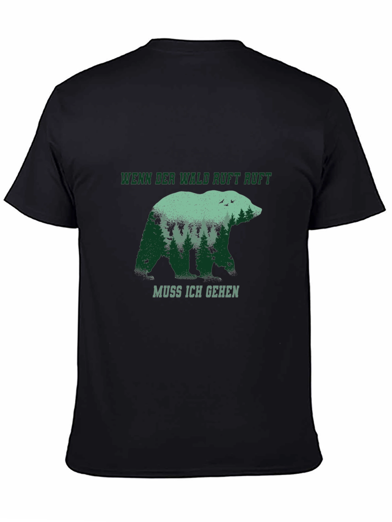 Wenn Der Wald Ruft Bear T-Shirt