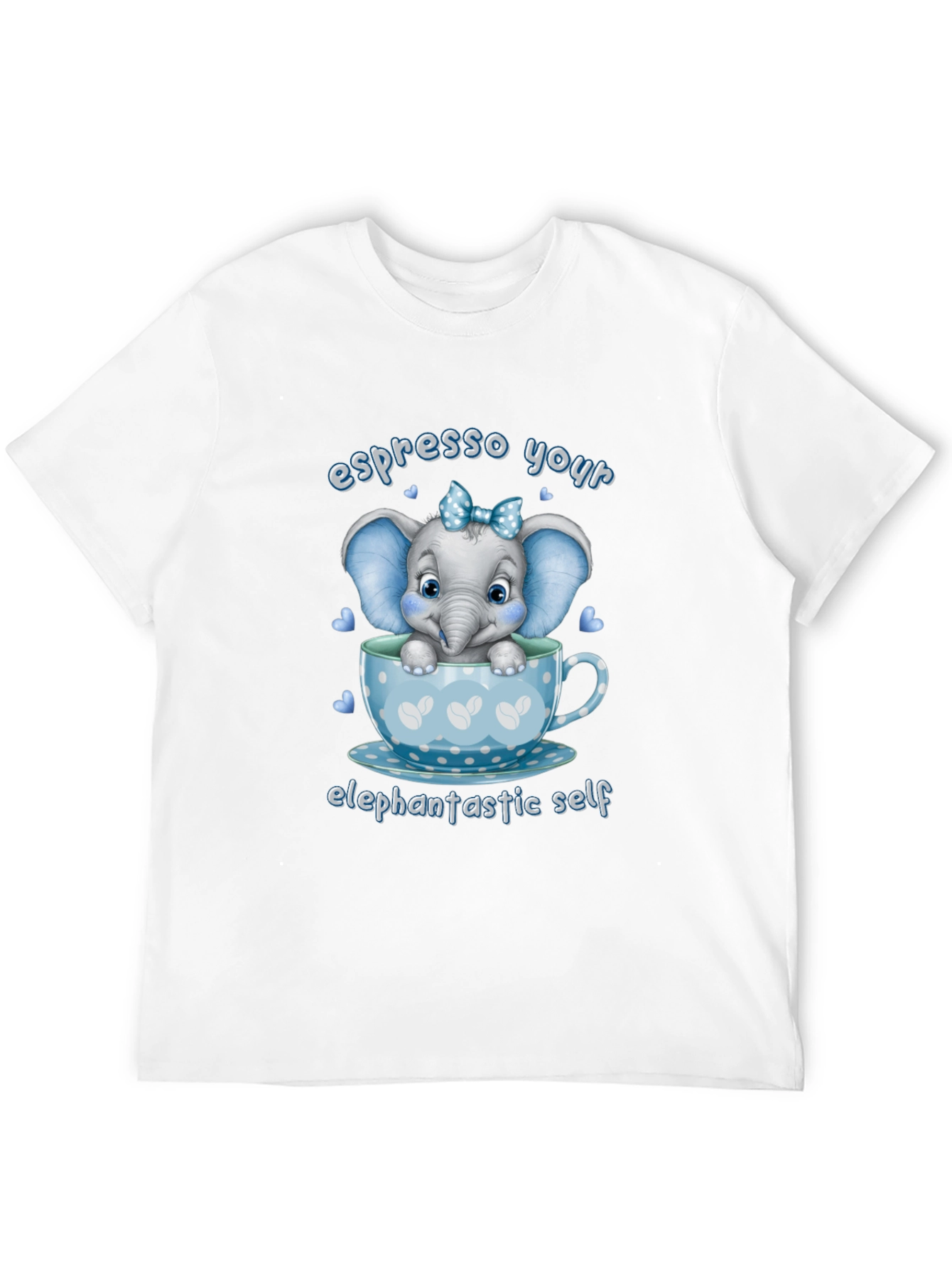 Espresso Your Elefantastic Self Graphic T-Shirt