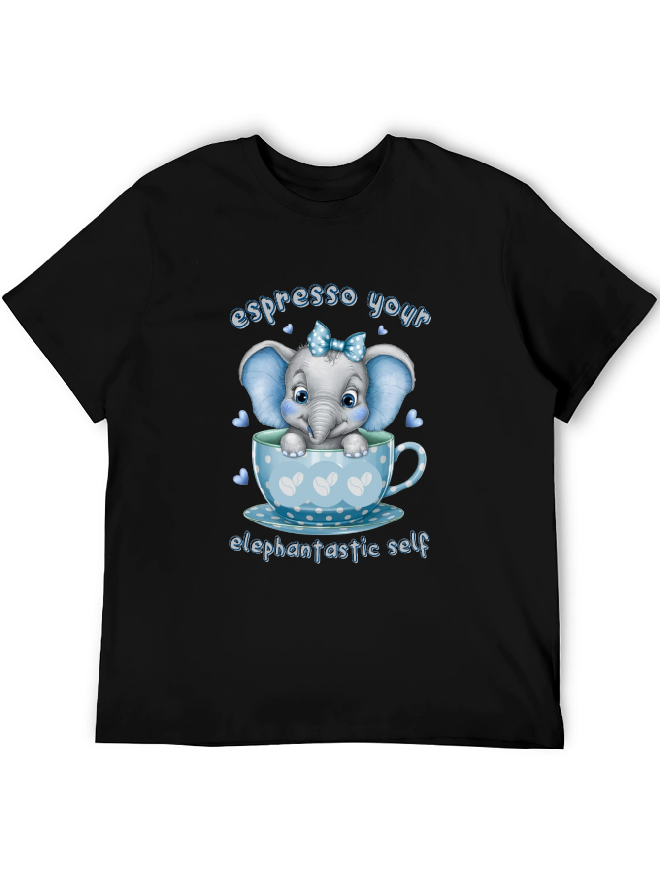 Espresso Your Elefantastic Self Graphic T-Shirt