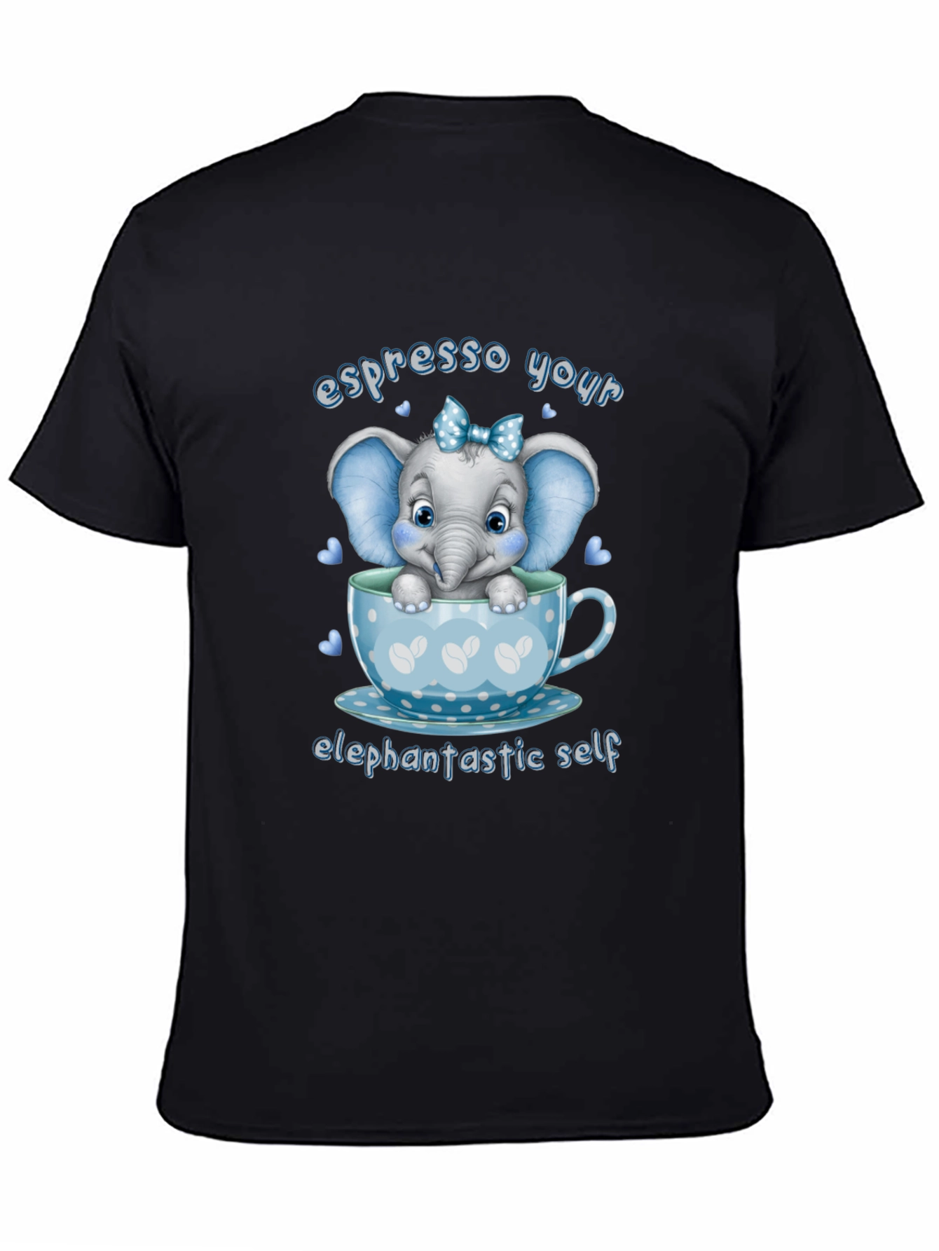 Espresso Your Elefantastic Self Graphic T-Shirt