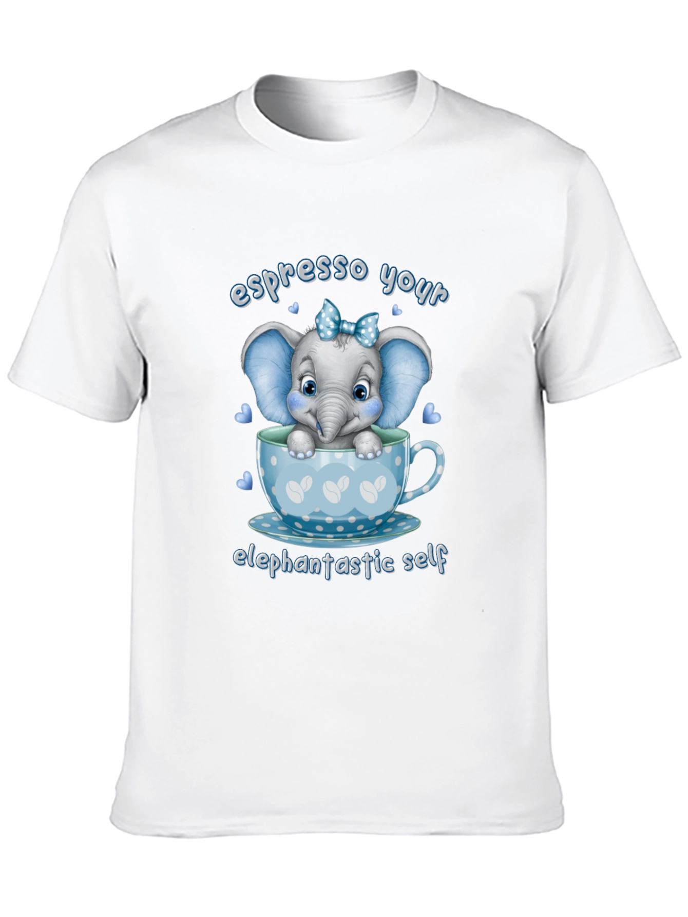 Espresso Your Elefantastic Self Graphic T-Shirt