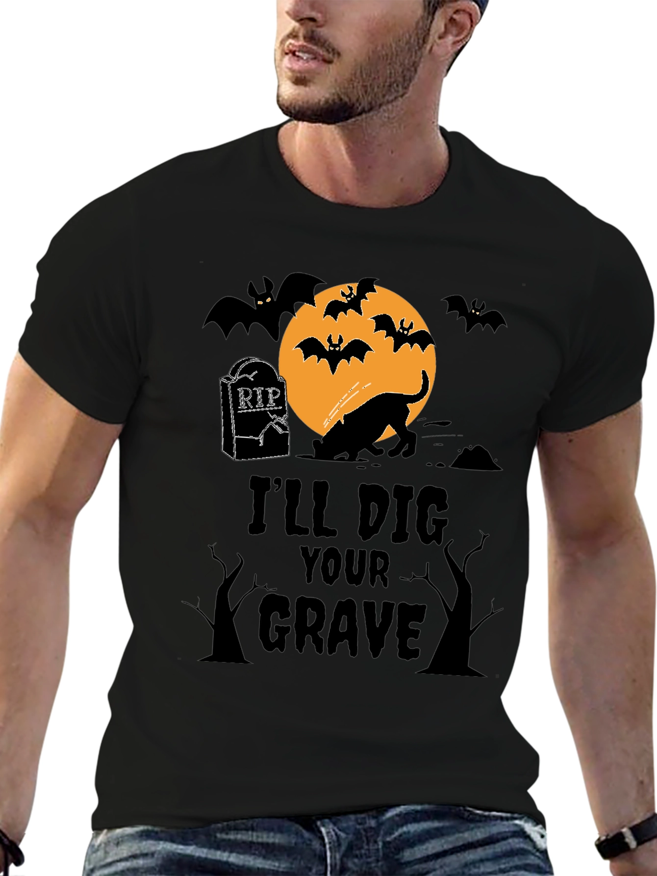 Ill Dig Your Grave Halloween T-Shirt