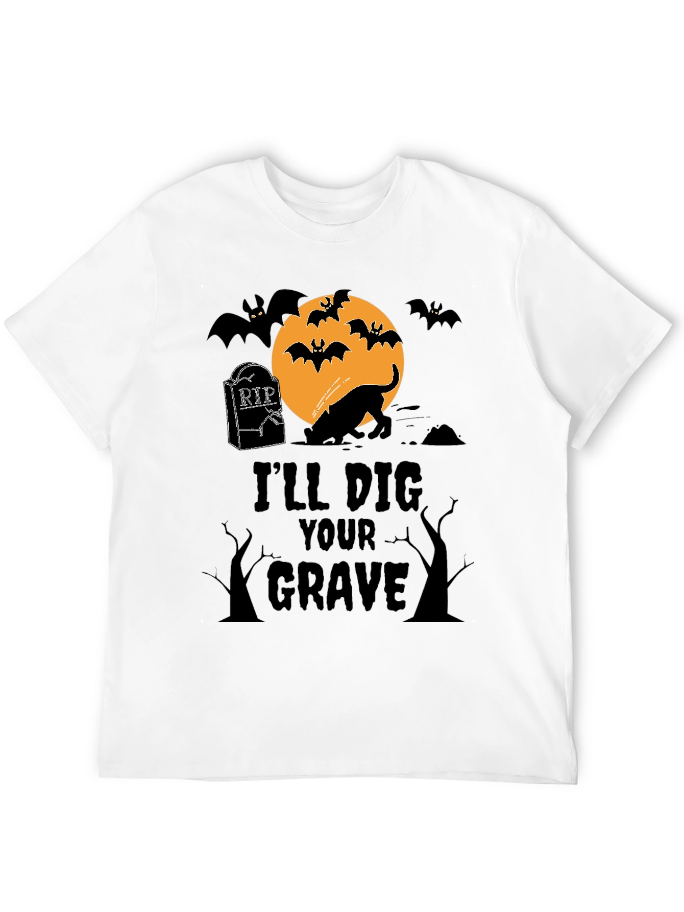 Ill Dig Your Grave Halloween T-Shirt