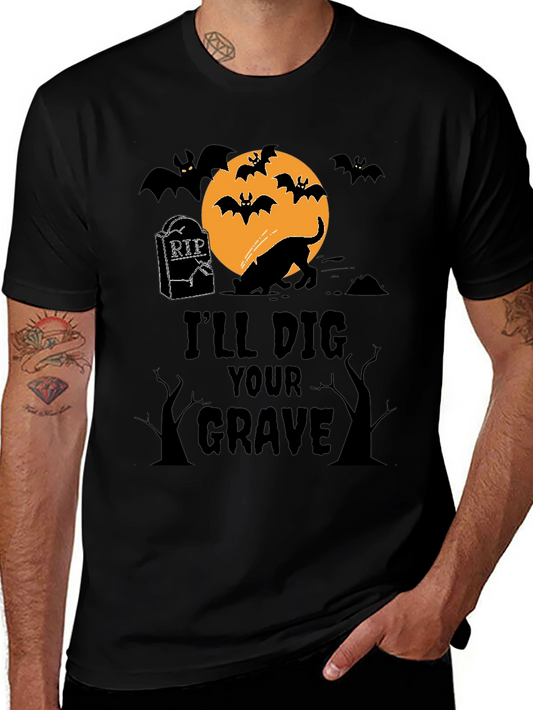 Ill Dig Your Grave Halloween T-Shirt