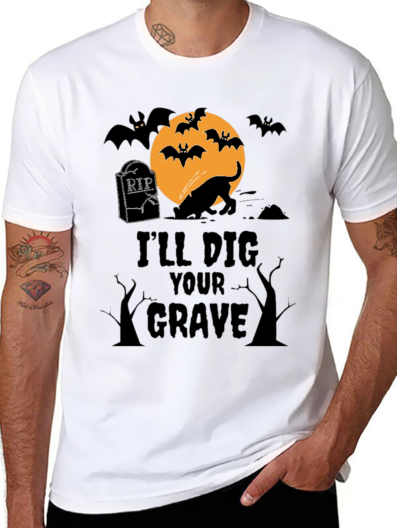 Ill Dig Your Grave Halloween T-Shirt