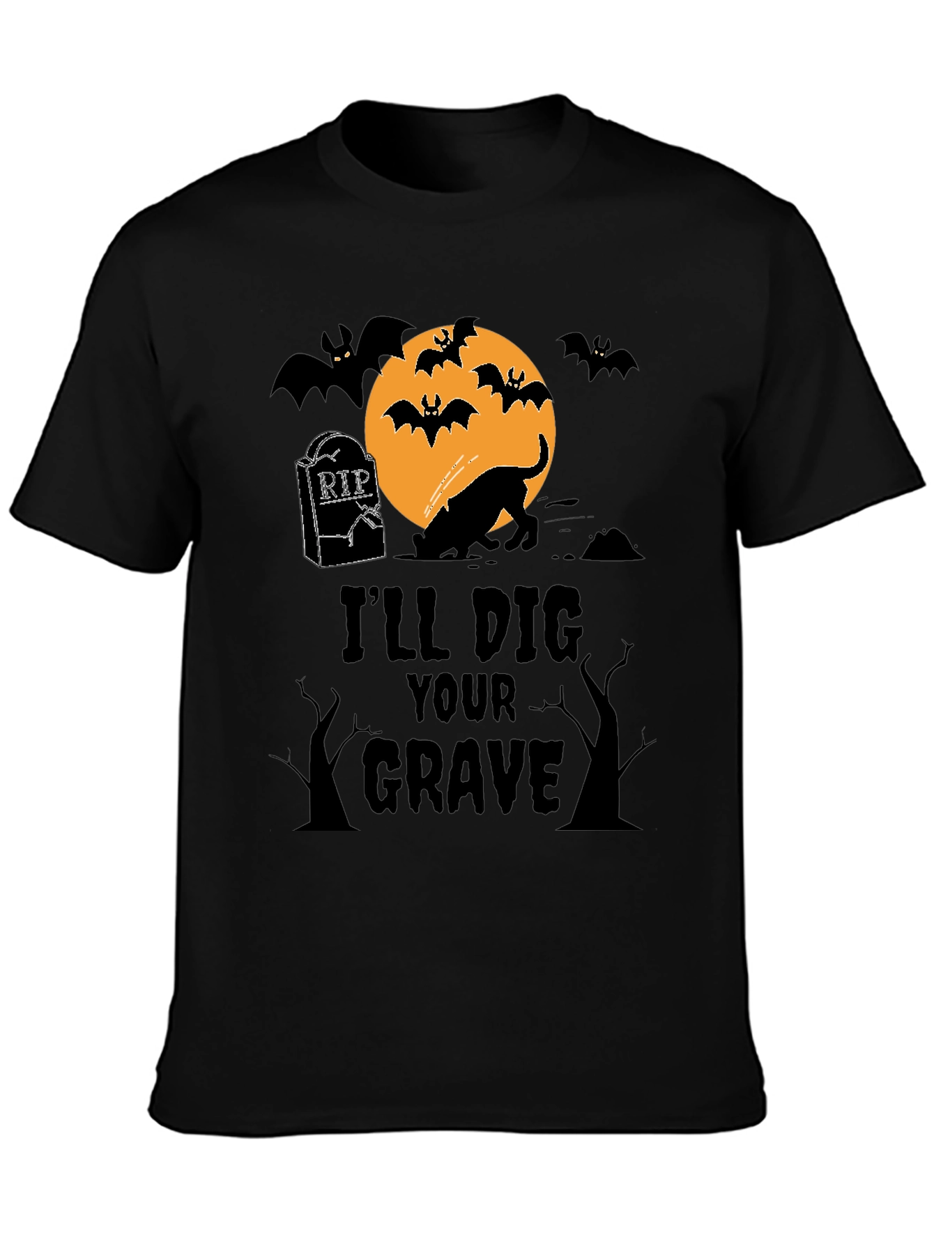 Ill Dig Your Grave Halloween T-Shirt