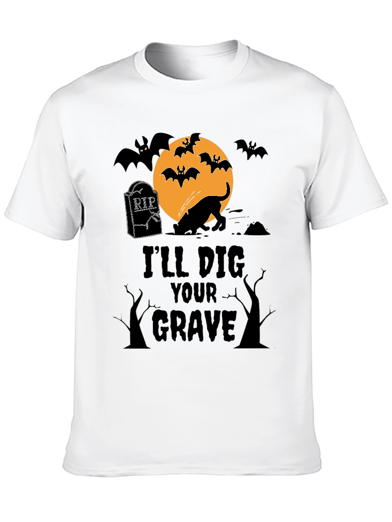 Ill Dig Your Grave Halloween T-Shirt