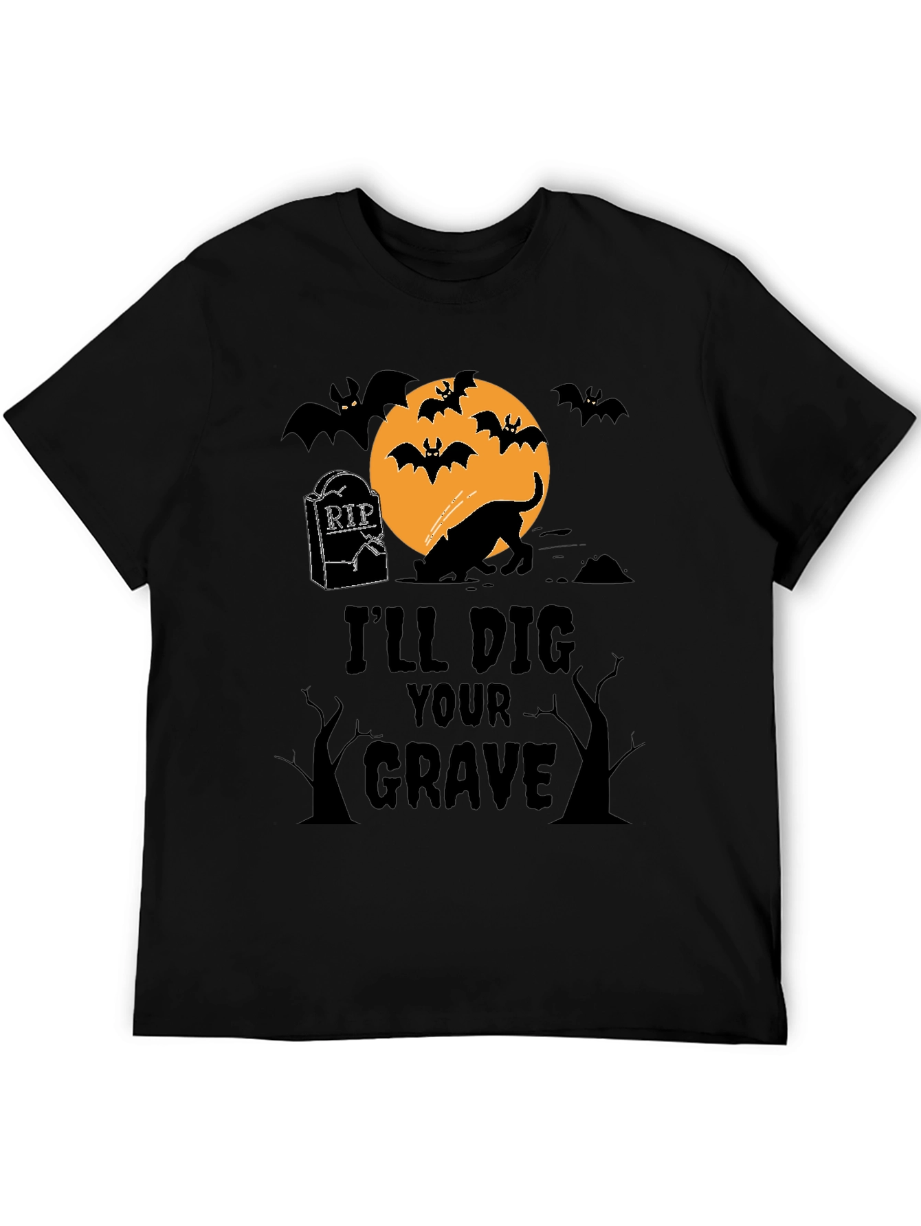 Ill Dig Your Grave Halloween T-Shirt