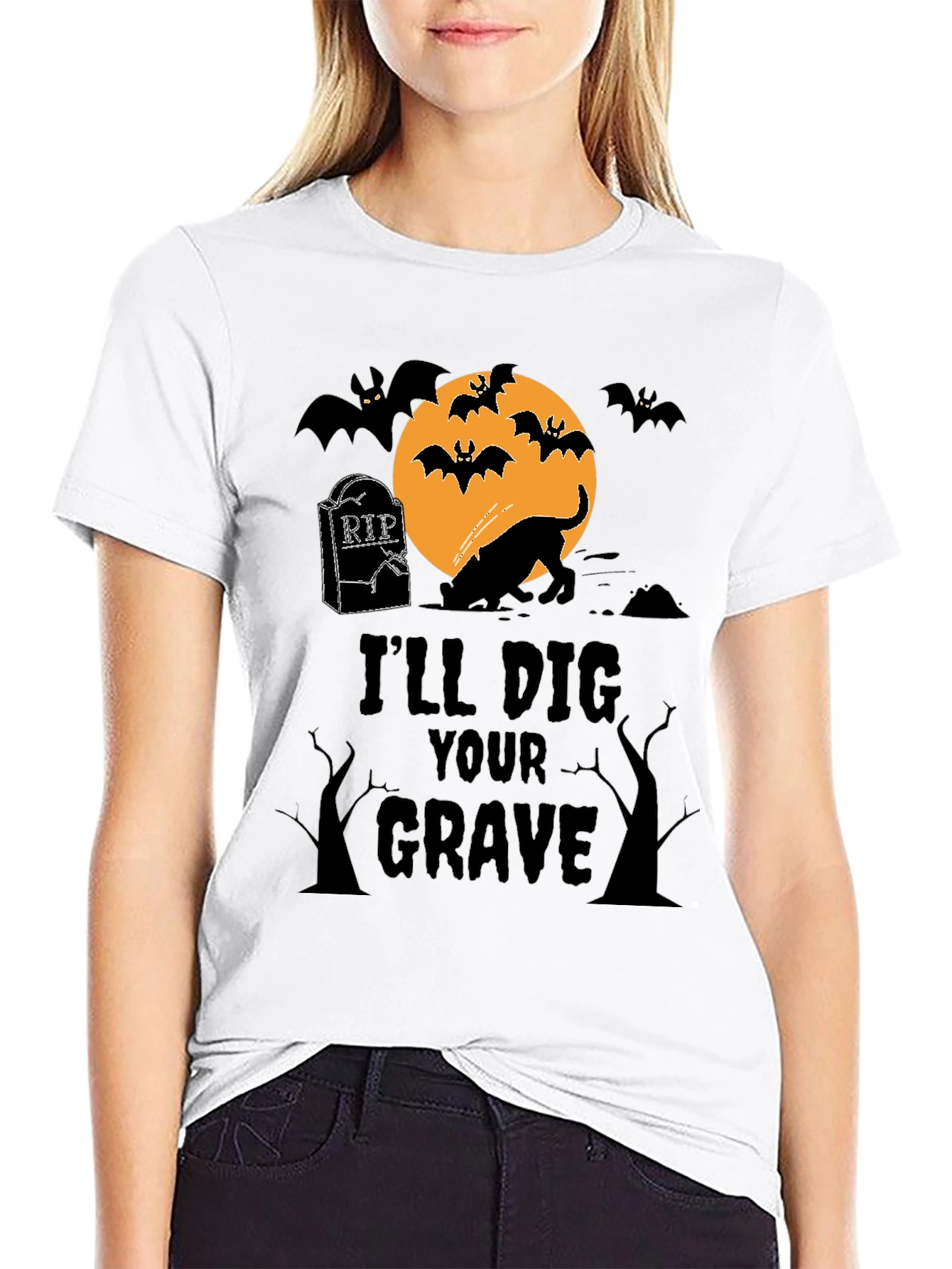 Ill Dig Your Grave Halloween T-Shirt