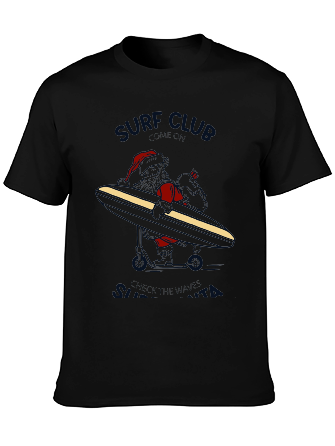 Surf Club Santa T-Shirt