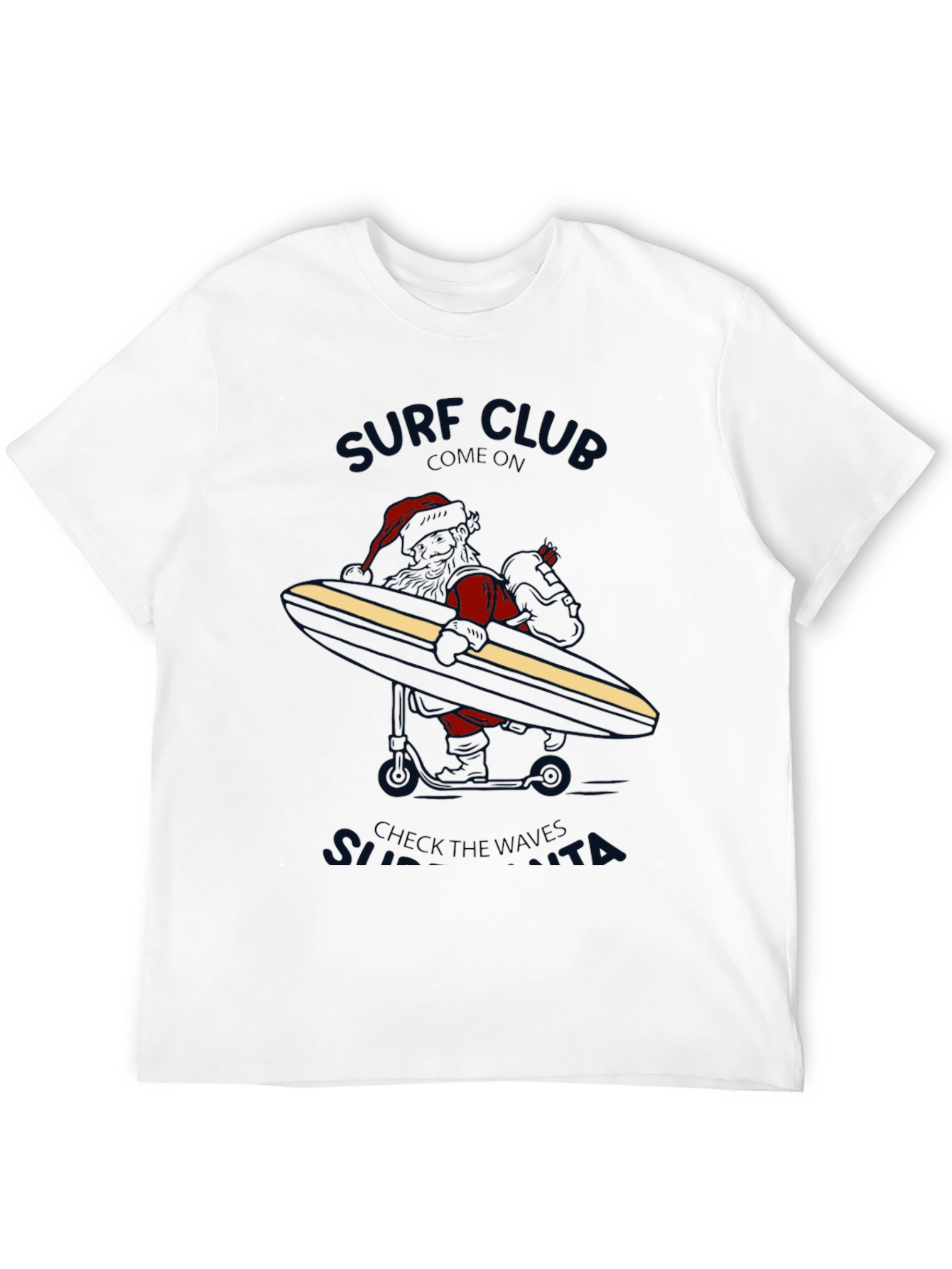 Surf Club Santa T-Shirt