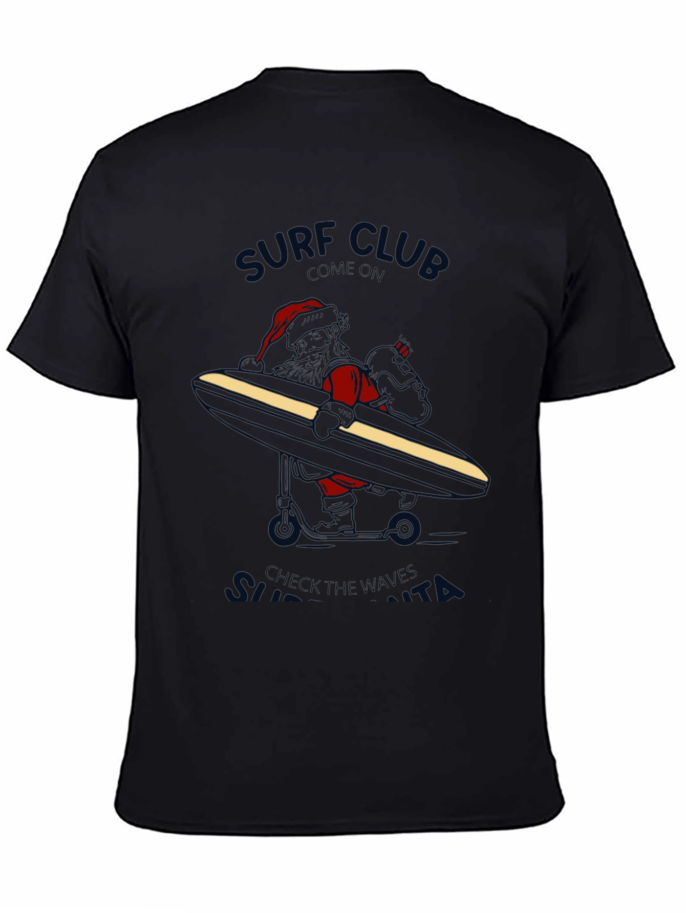 Surf Club Santa T-Shirt