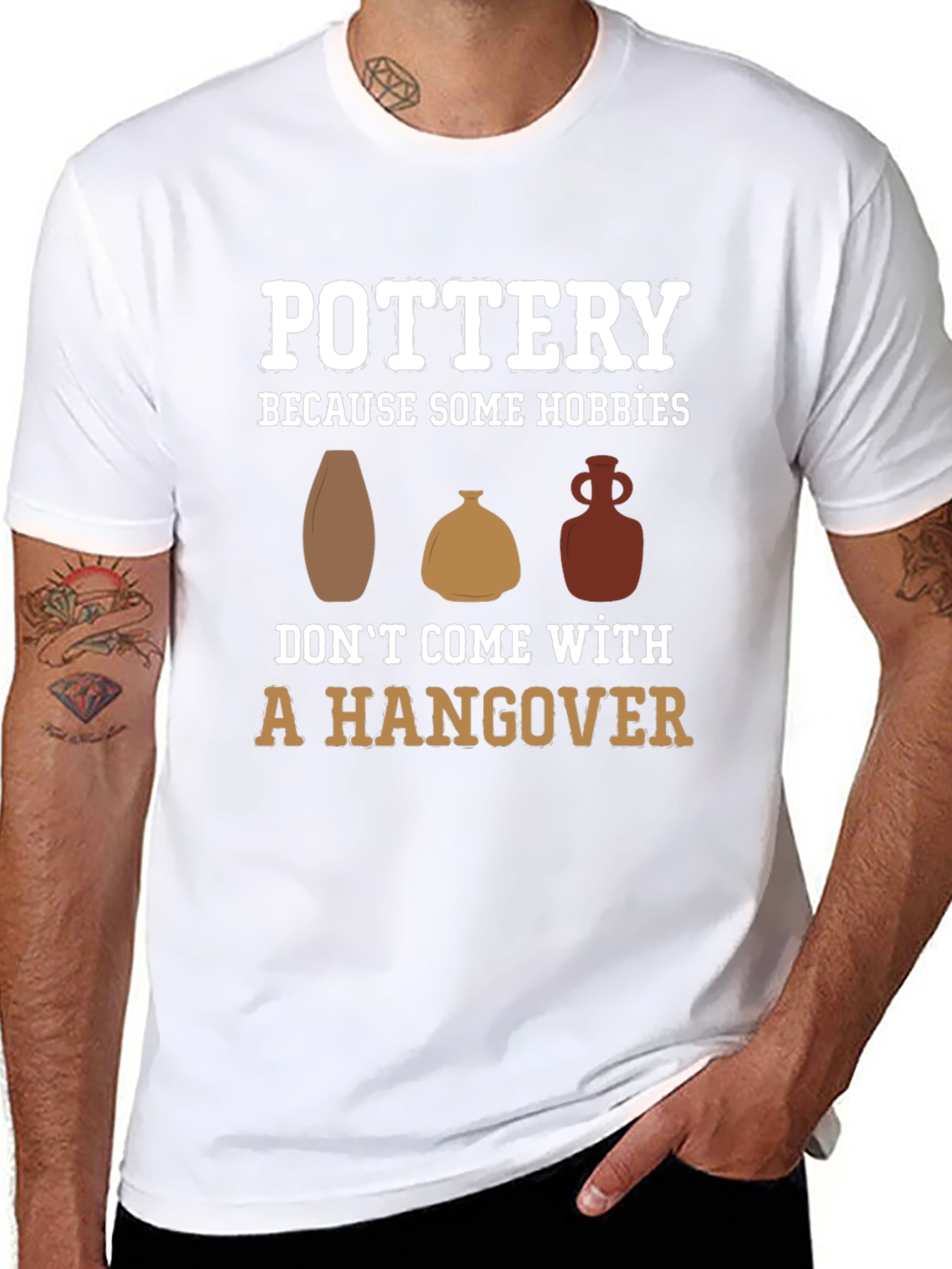 Pottery Hobbies T-Shirt Funny Pottery Gift