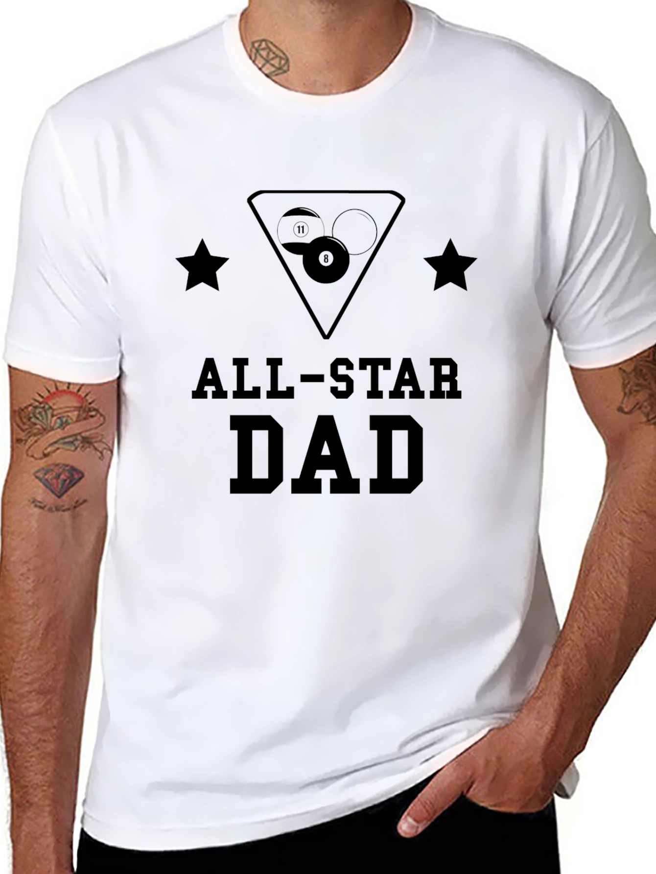 All-Star Dad Graphic T-Shirt - Stylish Mens Tee