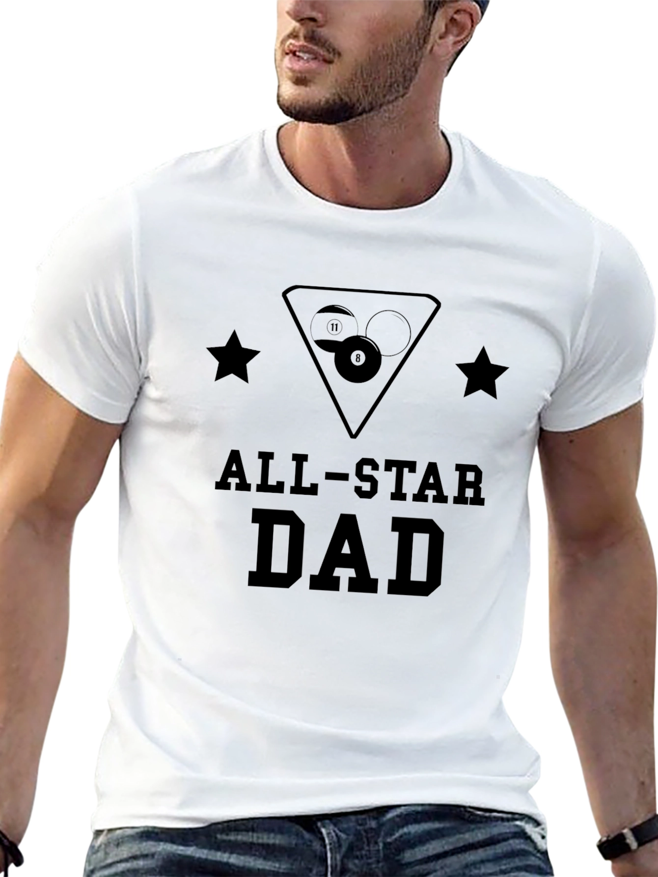 All-Star Dad Graphic T-Shirt - Stylish Mens Tee
