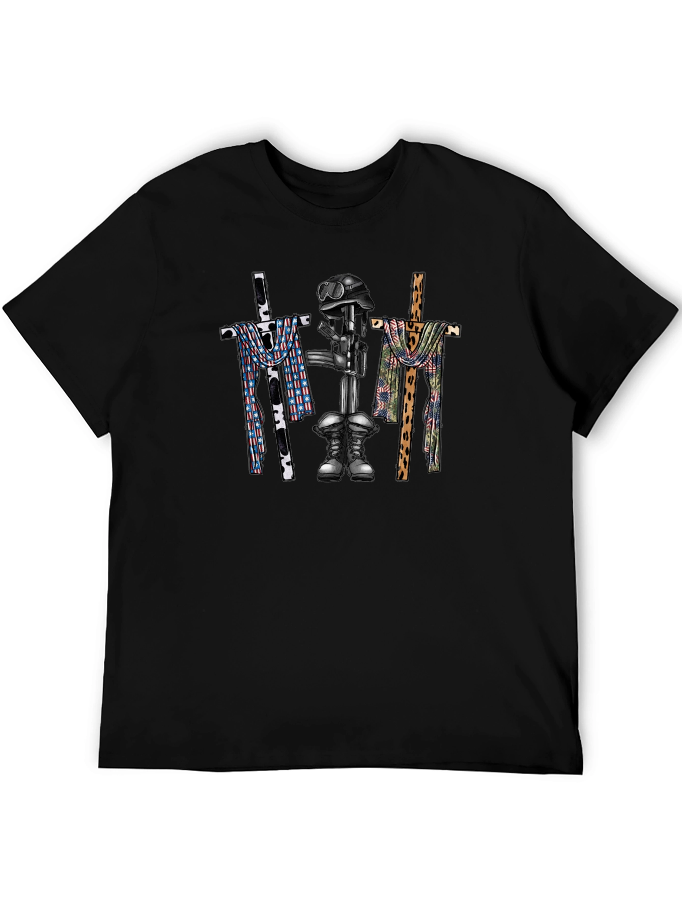 Patriotic Military Tribute T-Shirt