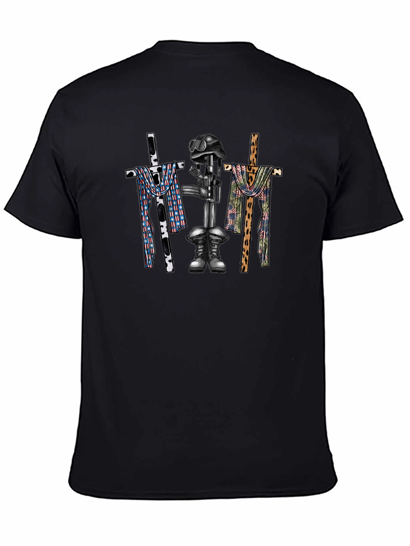 Patriotic Military Tribute T-Shirt