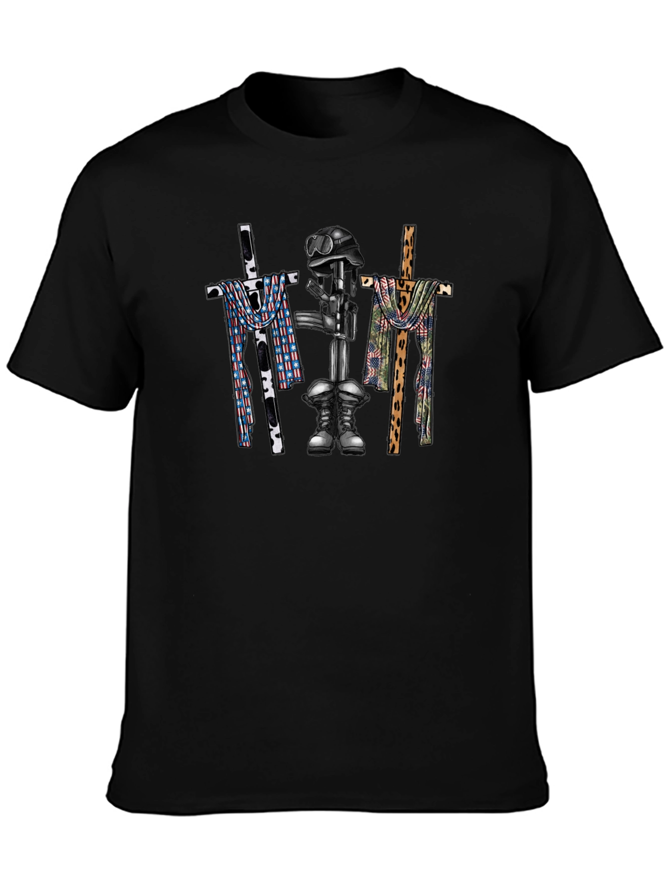 Patriotic Military Tribute T-Shirt
