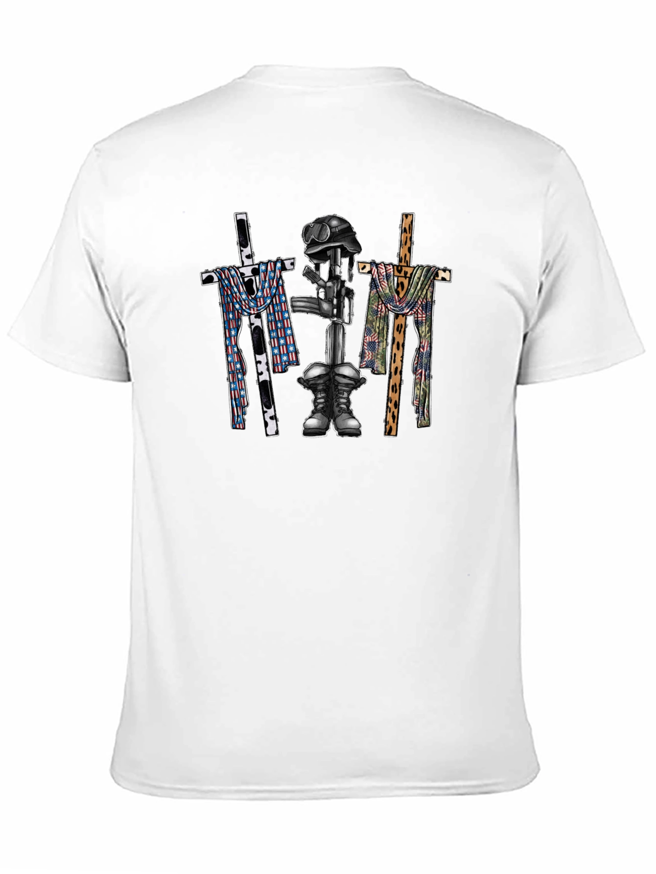Patriotic Military Tribute T-Shirt