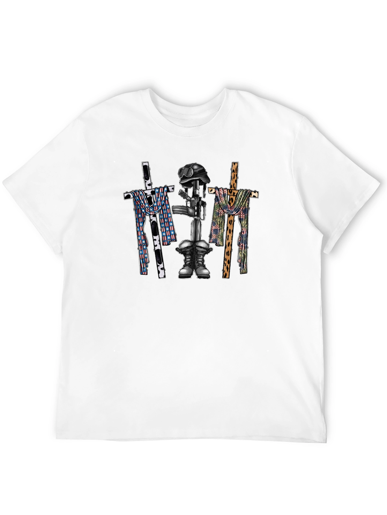 Patriotic Military Tribute T-Shirt