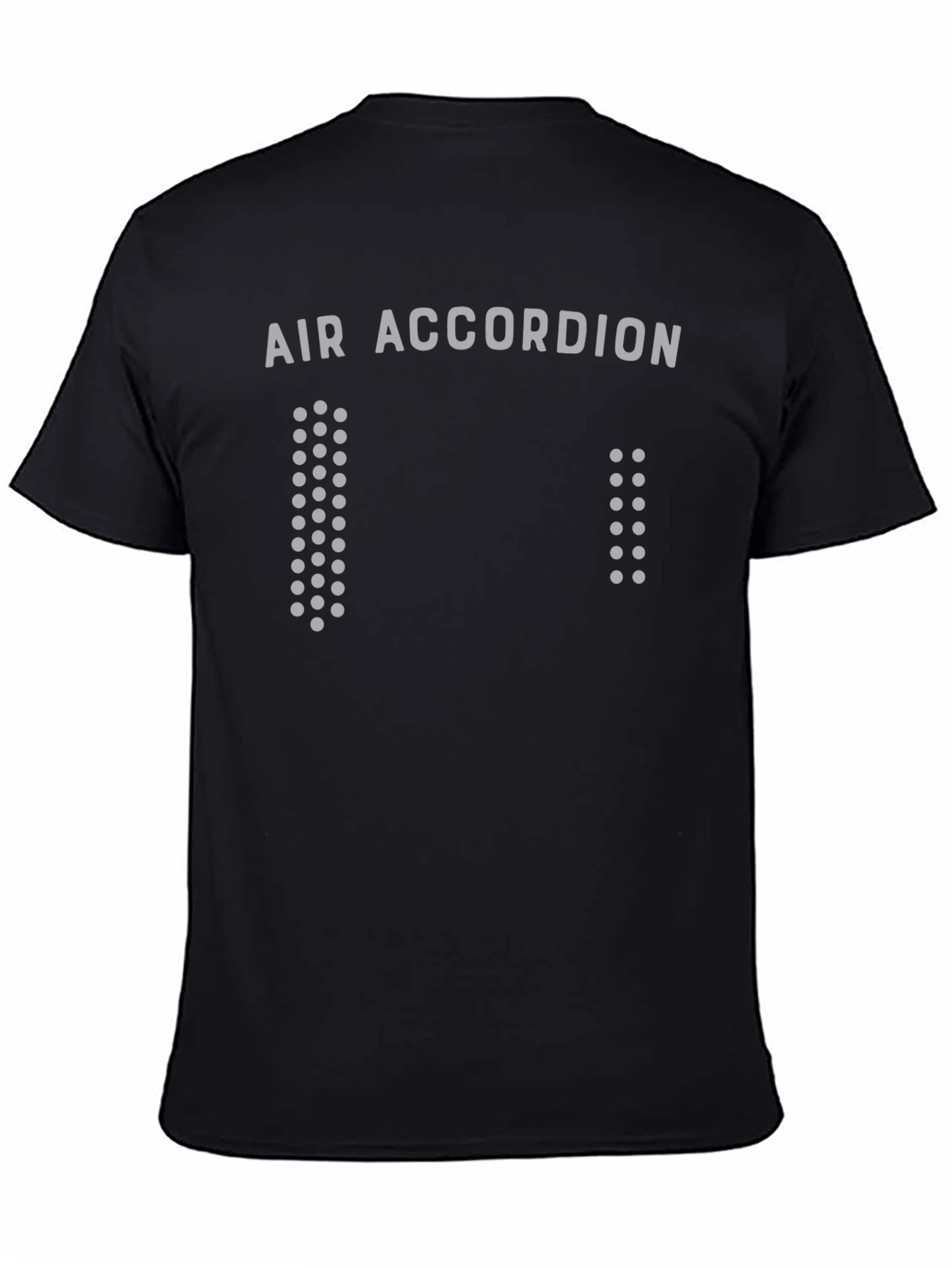 Air Accordion Black Graphic Tee