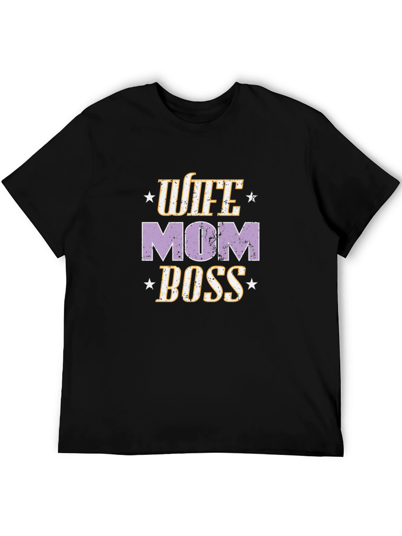 Wife Mom Boss Graphic Tee - Womans Empowerment T-Shirt