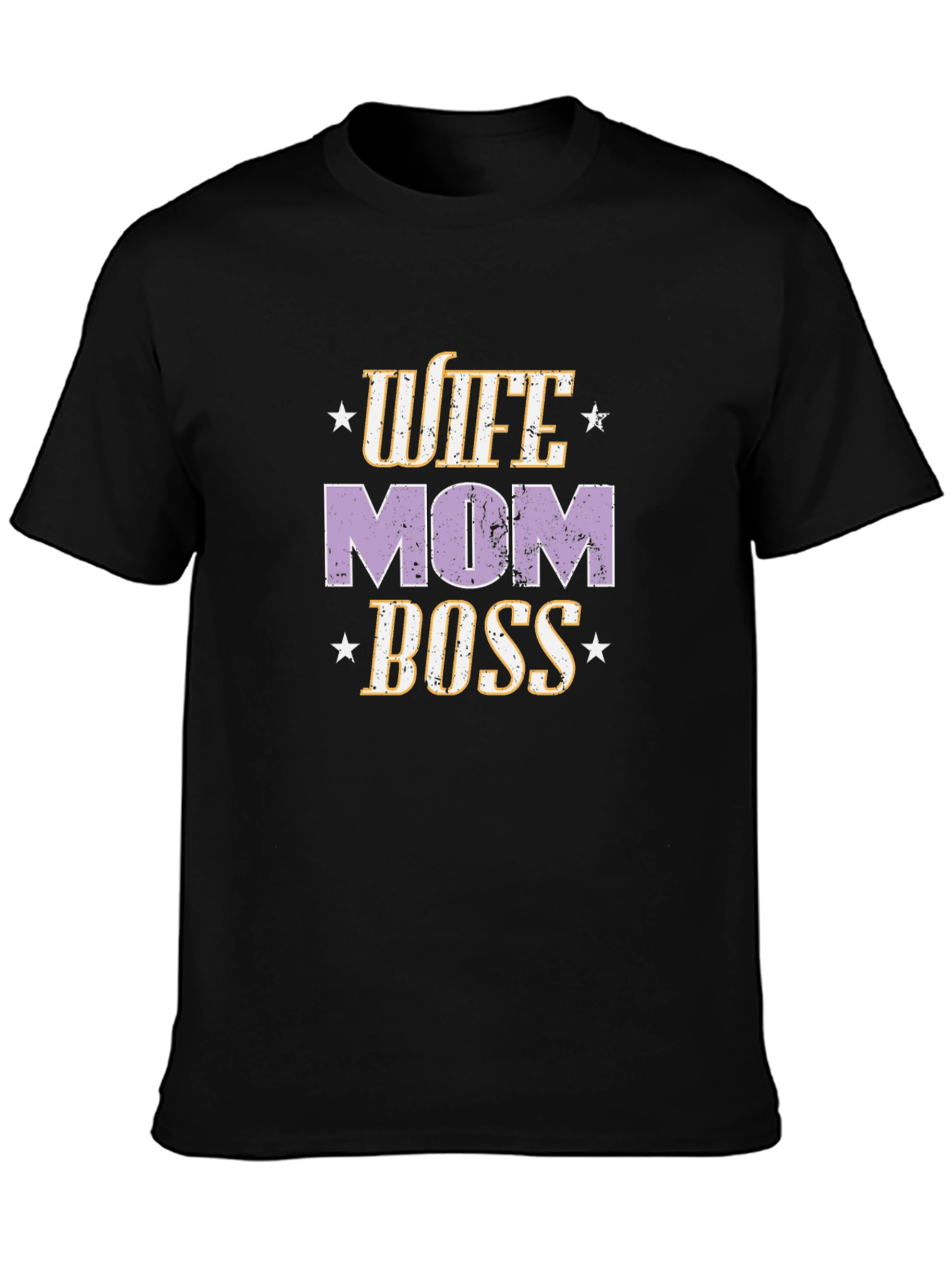 Wife Mom Boss Graphic Tee - Womans Empowerment T-Shirt