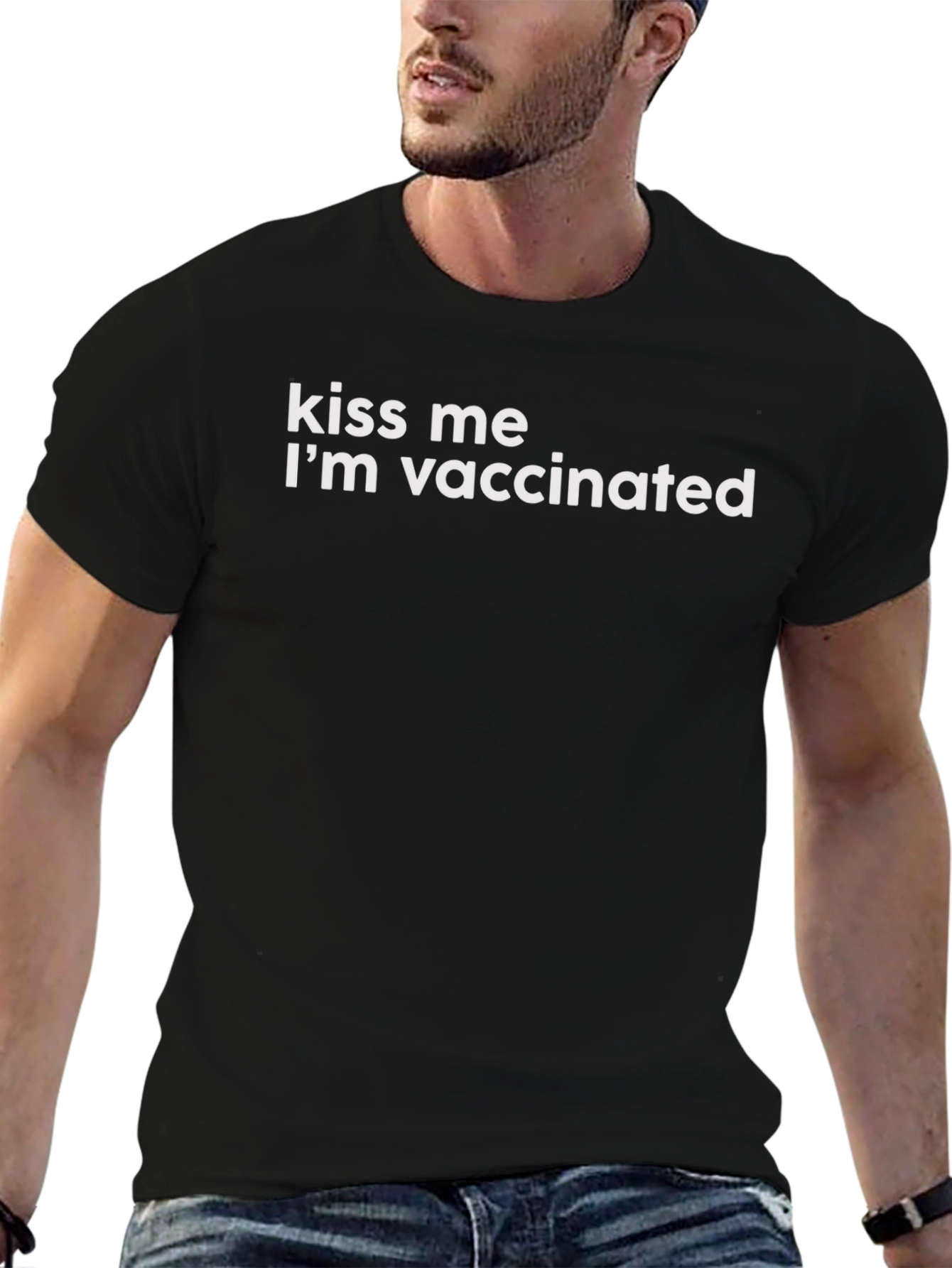 Kiss Me Im Vaccinated T-Shirt