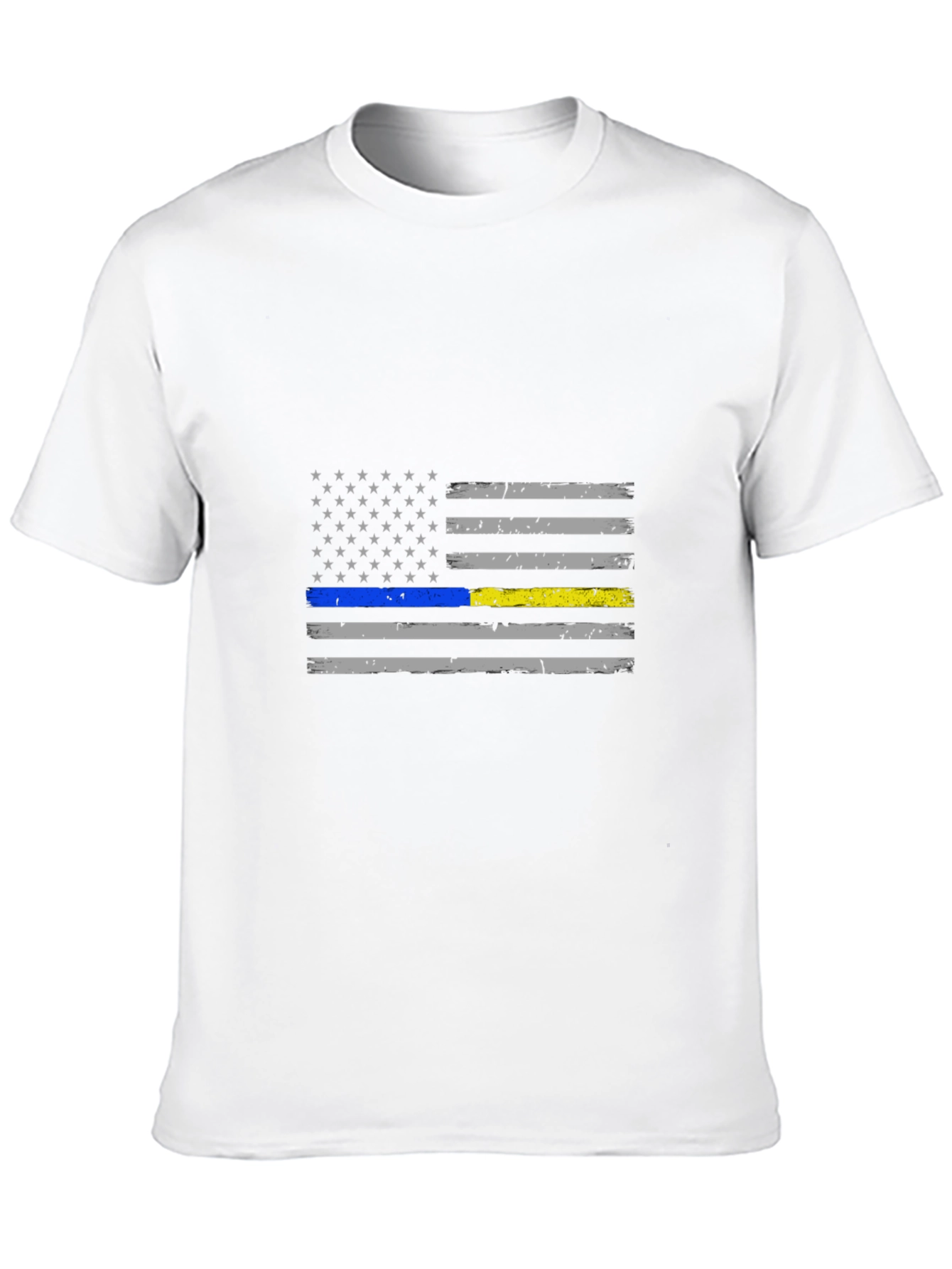 Thin Line American Flag Graphic Tee