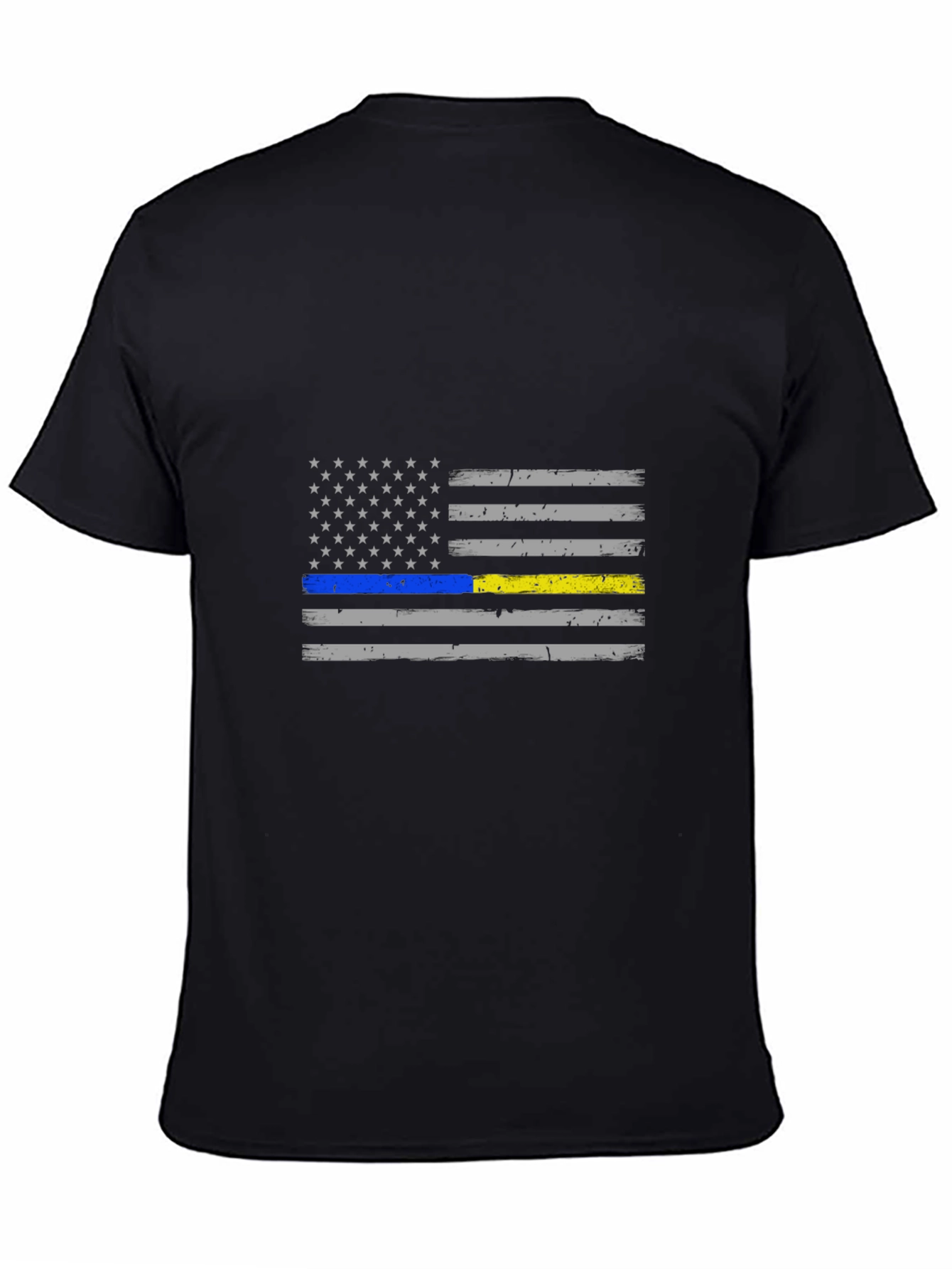 Thin Line American Flag Graphic Tee