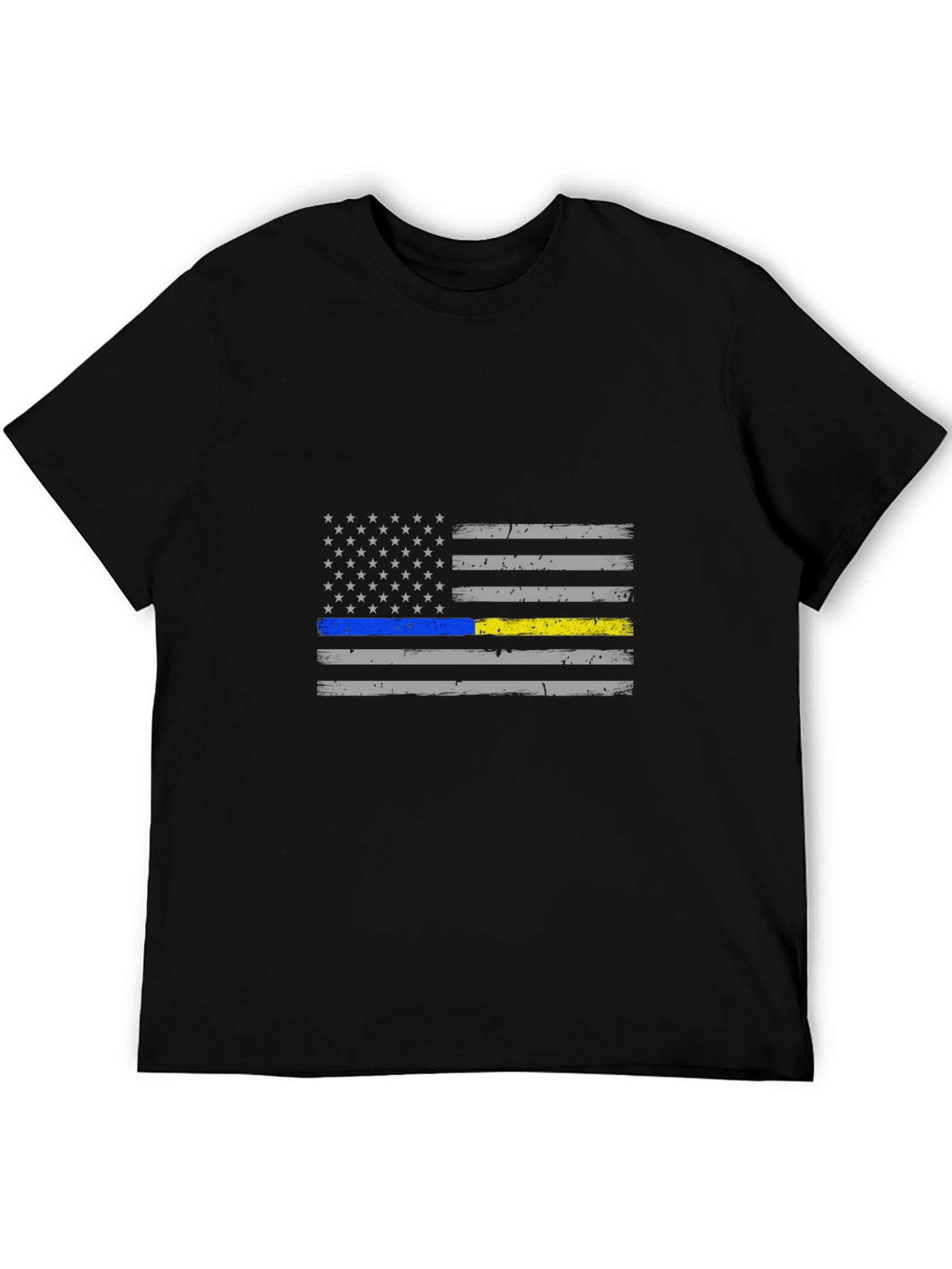 Thin Line American Flag Graphic Tee