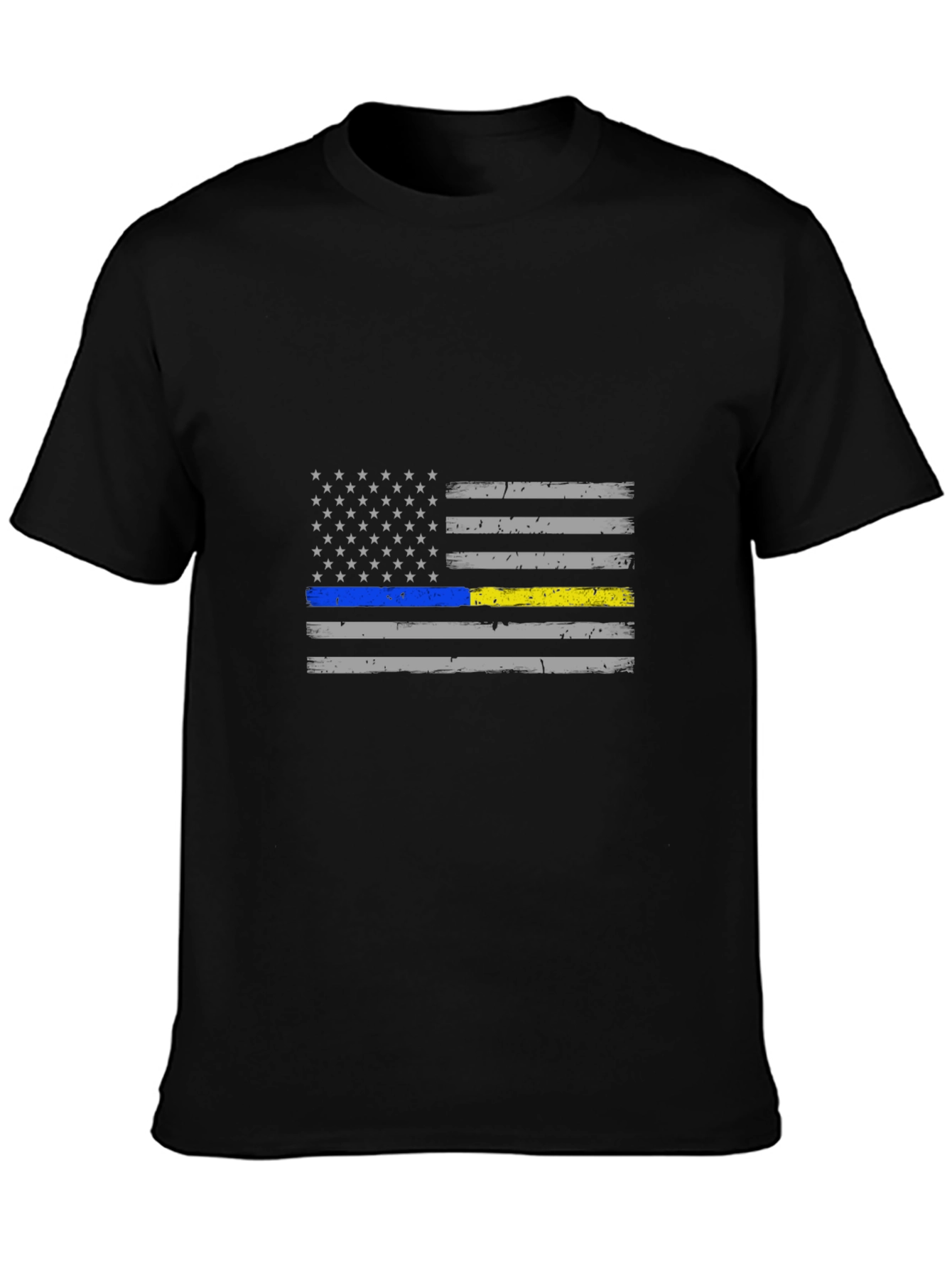 Thin Line American Flag Graphic Tee