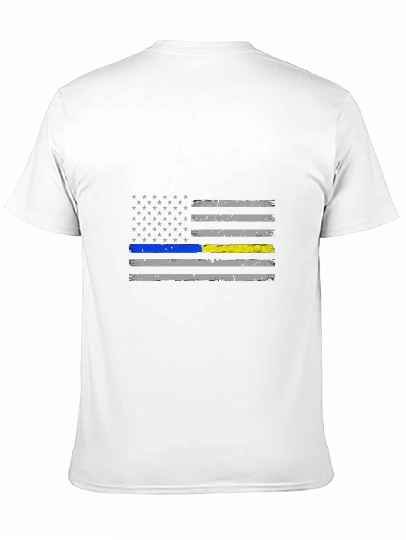Thin Line American Flag Graphic Tee
