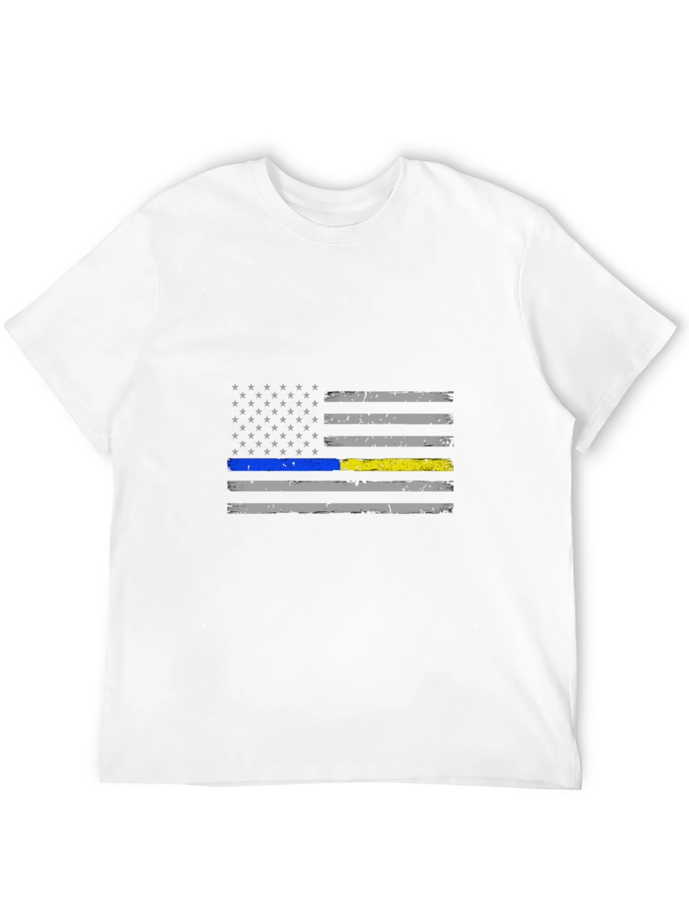Thin Line American Flag Graphic Tee