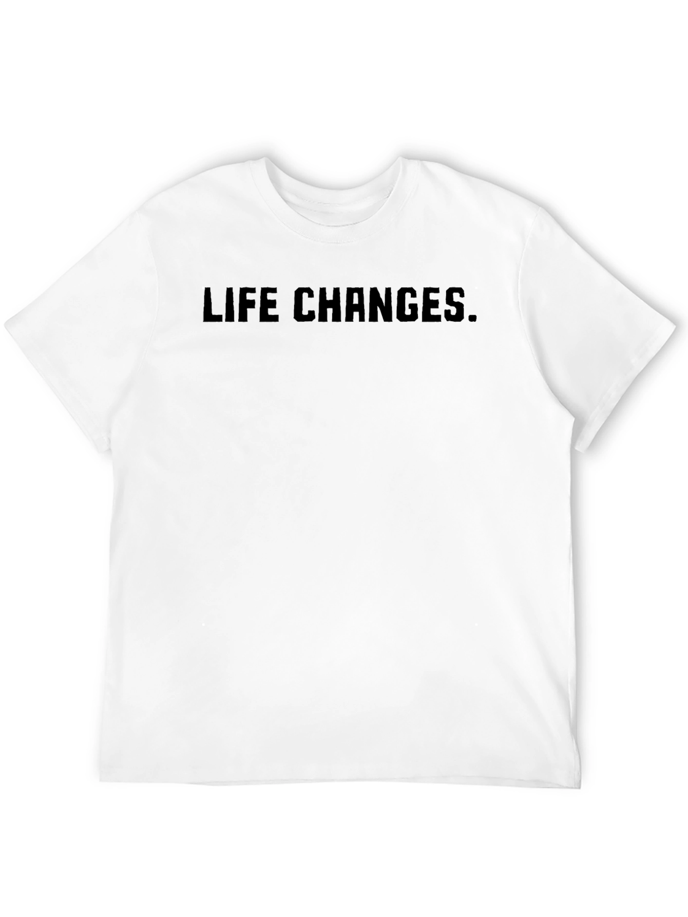 Life Changes Black T-Shirt