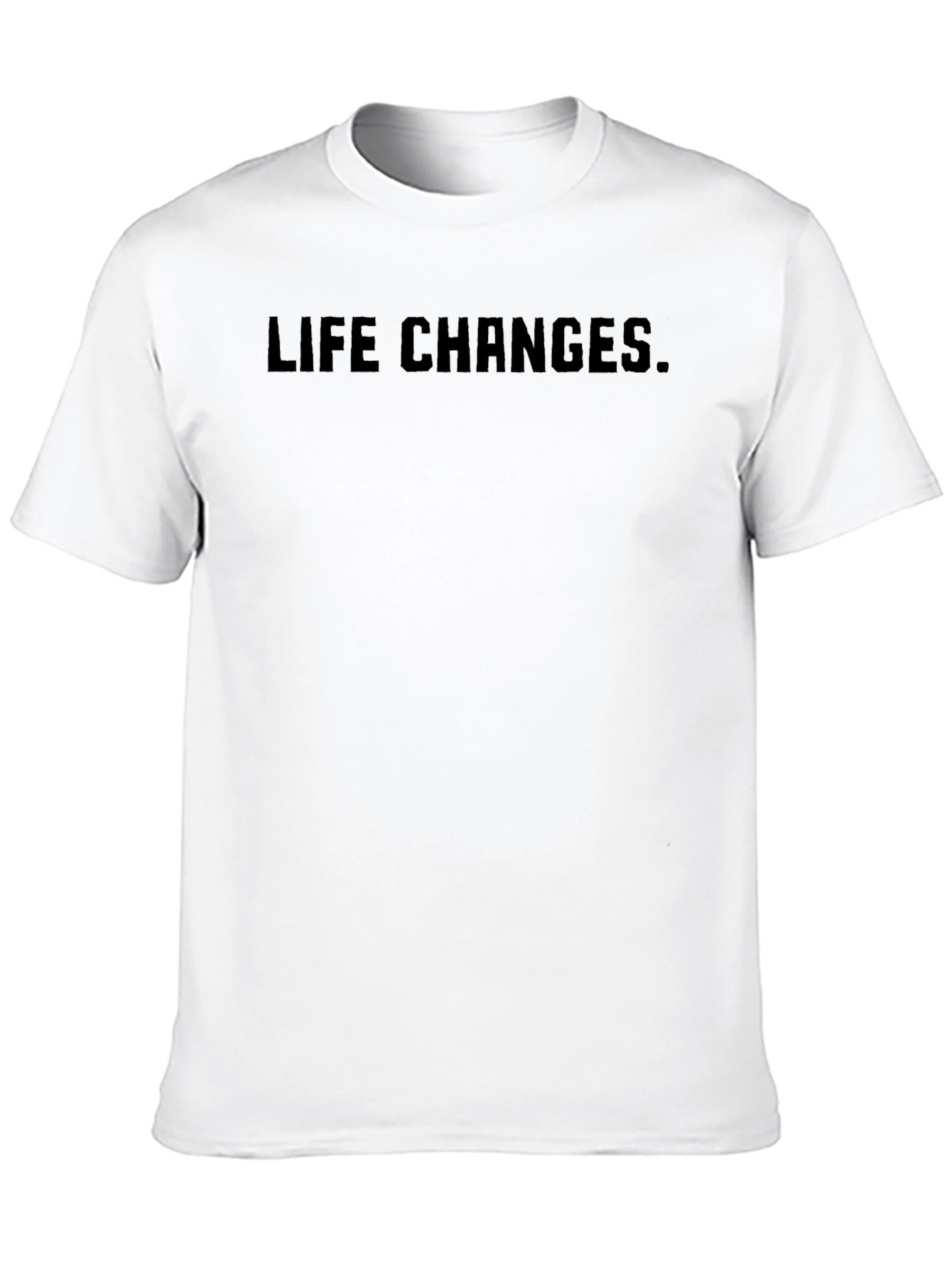 Life Changes Black T-Shirt